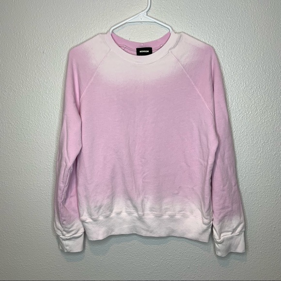 Monrow Watercolor Raglan Size Medium - Picture 3 of 10